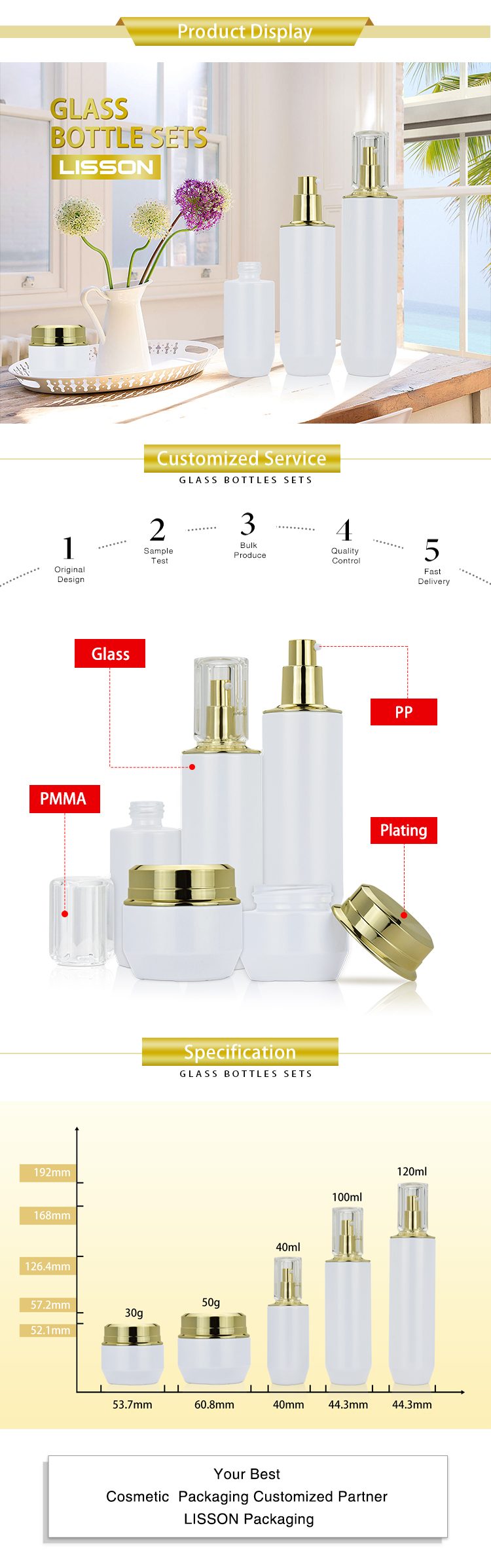 glass beauty containers glass bottles wholesale