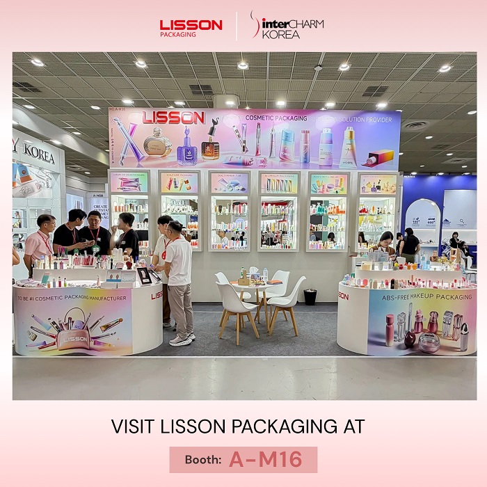 Lisson PackagingがInterCHARM Koreaで輝きを放つ：環境に優しくラグジュアリーな化粧品パッケージ革新の時代をリード